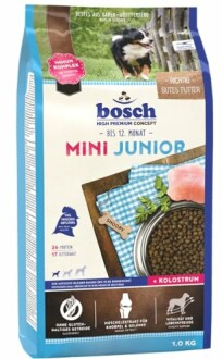Sac de nourriture pour chiots Mini Junior de Bosch