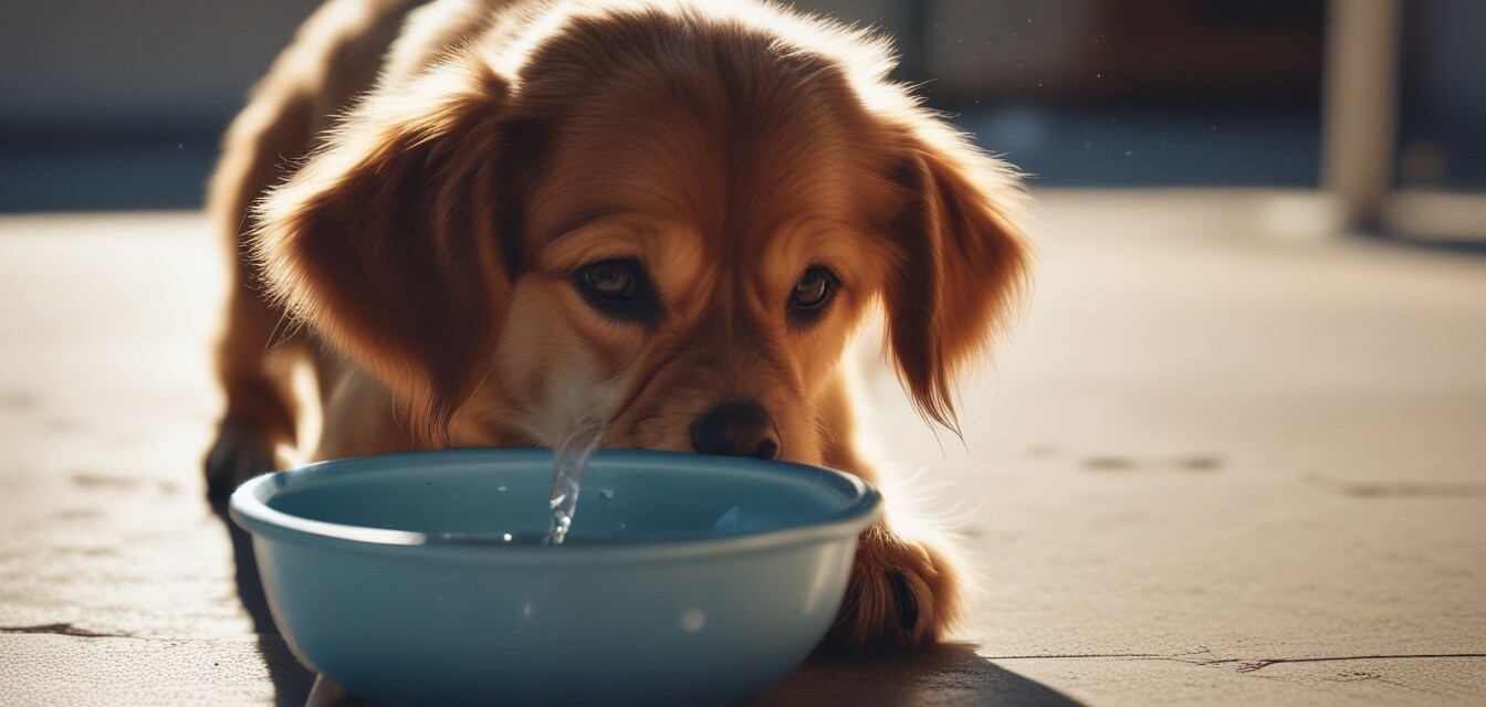Hydratation pour chiens de sport